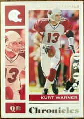 Kurt Warner #3 Football Cards 2020 Panini Chronicles Prices