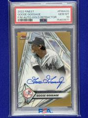 Goose Gossage [Gold] #FMA-GG Baseball Cards 2022 Topps Finest Moments Autographs Prices