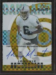 Johnnie Morant [Autograph Gold Xfractor] Football Cards 2004 Topps Finest Prices