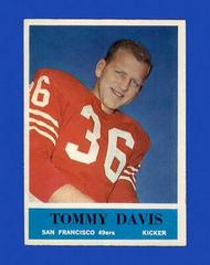Tommy Davis Football Cards 1964 Philadelphia Prices