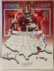 Jameson Williams Football Cards 2022 Panini Prestige State of the Art Prices