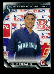 Carlos Vargas #II-CV Baseball Cards 2016 Bowman International Ink Prices