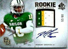 Robert Griffin III [Autograph Patch Gold] #274 Football Cards 2012 SP Authentic Prices