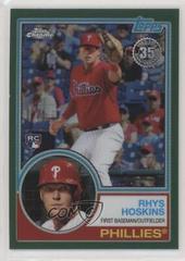 Rhys Hoskins [Green] Baseball Cards 2018 Topps Chrome 1983 Prices