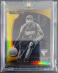 Allen Iverson [Gold] #27 Basketball Cards 2022 Panini Flux Titan Prices
