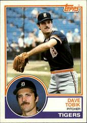 Dave Tobik Baseball Cards 1983 Topps Prices