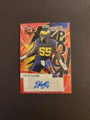 David Ojabo [Crystal Red] Football Cards 2022 Leaf Valiant Autographs Here Comes the Boom Prices