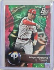 Rhys Hoskins [Emerald Ice] #2 Baseball Cards 2023 Bowman Platinum Prices