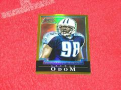 Antwan Odom [Gold Refractor] #126 Football Cards 2004 Bowman Chrome Prices