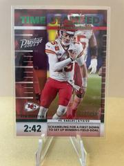 Patrick Mahomes II [Green] #TS-3 Football Cards 2023 Panini Prestige Time Stamped Prices