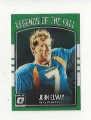 John Elway #7 Football Cards 2016 Panini Donruss Optic Legends of the Fall Prices