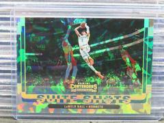 LaMelo Ball [Cracked Ice] #17 Basketball Cards 2022 Panini Contenders Suite Shots Prices