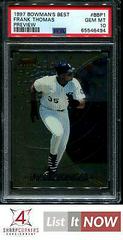 Frank Thomas #BBP1 Baseball Cards 1997 Bowman's Best Preview Prices
