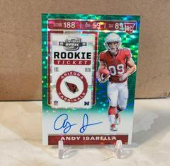 Andy Isabella [Autograph Green Pulsar] #103 Football Cards 2019 Panini Contenders Optic Prices