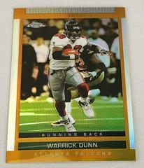 Warrick Dunn [Chrome Gold Refractor] Football Cards 2003 Topps Draft Picks & Prospects Prices