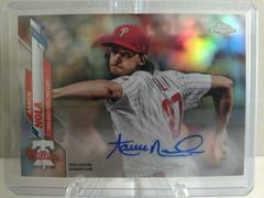 Aaron Nola #USA-AN Baseball Cards 2020 Topps Chrome Update Autographs Prices