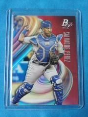 Salvador Perez [Red] #98 Baseball Cards 2018 Bowman Platinum Prices