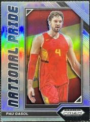 Pau Gasol #9 Basketball Cards 2023 Panini Prizm Draft Picks National Pride Prices