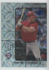 Pat Burrell [Radiance] Baseball Cards 2000 Spx Prices