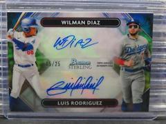 Luis Rodriguez, Wilman Diaz Baseball Cards 2022 Bowman Sterling Dual Refractor Autographs Prices