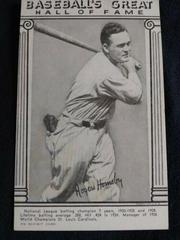 Rogers Hornsby Baseball Cards 1948 Baseball's Great Hall of Fame Exhibits Prices