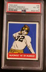 Alfonso DiMarco [Bright Yellow Pants] #98 Football Cards 1948 Leaf Prices