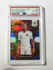 Raheem Sterling #82 Soccer Cards 2020 Panini Select UEFA Euro Prices