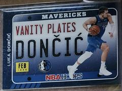 Luka Doncic #10 Basketball Cards 2020 Panini Hoops Vanity Plates Prices