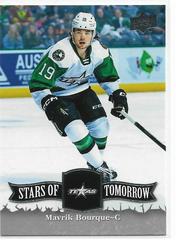 Mavrik Bourque Hockey Cards 2022 Upper Deck AHL Stars of Tomorrow Prices