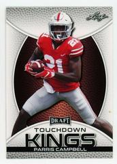 Parris Campbell #85 Football Cards 2019 Leaf Draft Prices