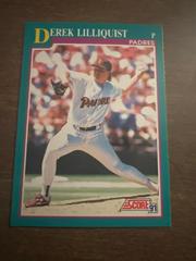 Derek Lilliquist Baseball Cards 1991 Score Prices