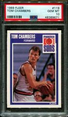 Tom Chambers #119 Basketball Cards 1989 Fleer Prices