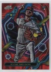 Ryne Nelson [Red Flare] #3 Baseball Cards 2023 Topps Cosmic Chrome Prices