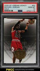 Michael Jordan Gold #53 Basketball Cards 2009 Upper Deck Jordan Legacy Prices