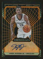 Jaren Jackson Jr. [Orange] Basketball Cards 2018 Panini Obsidian Matrix Autographs Prices