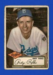 Andy Pafko [Black Back] #1 Baseball Cards 1952 Topps Prices