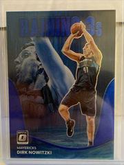 Dirk Nowitzki [Blue] Basketball Cards 2022 Panini Donruss Optic Raining 3s Prices