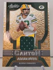 Aaron Rodgers #CA-9 Football Cards 2022 Panini Absolute Canton Prices