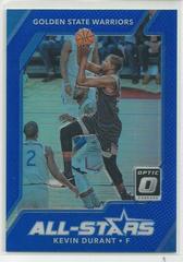 Kevin Durant [Blue] #3 Basketball Cards 2017 Panini Donruss Optic All-Stars Prices