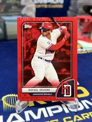 Rafael Devers [Red Hot] Baseball Cards 2023 Topps World Classic Prices