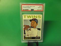 Aaron Hicks #H514 Baseball Cards 2013 Topps Heritage Prices