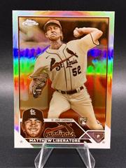 Matthew Liberatore [Sepia] Baseball Cards 2023 Topps Chrome Prices