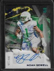 Noah Sewell [Blue] #GK-NSE Football Cards 2023 Panini Chronicles Draft Picks Gridiron Kings Rookie Autographs Prices