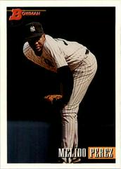 Melido Perez #19 Baseball Cards 1993 Bowman Prices