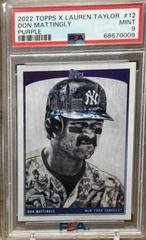 Don Mattingly [Purple Rainbow Foil] #12 Baseball Cards 2022 Topps X Lauren Taylor Prices