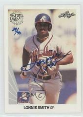 Lonnie Smith Baseball Cards 1990 Leaf Prices