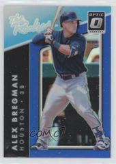 Alex Bregman [Blue] #TR13 Baseball Cards 2017 Panini Donruss Optic the Rookies Prices