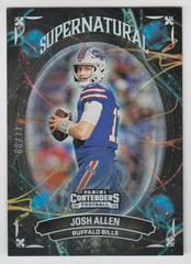 Josh Allen [Silver] #SN-JAL Football Cards 2022 Panini Contenders Supernatural Prices