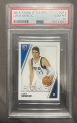 Luka Doncic Basketball Cards 2018 Panini Stickers Prices