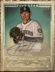Felix Hernandez [Rainbow] #FSA-FH Baseball Cards 2016 Topps Five Star Autographs Prices